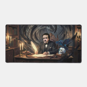 Edgar A. Poe Compose Le Corbeau avec des rêves got