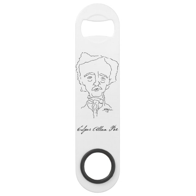 Edgar Allan Poe Bottle Opener (Devant)