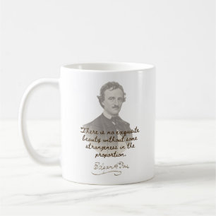 Edgar Allan Poe Citation Mug - Beauté exquise