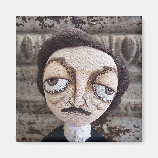 Edgar Allan Poe Magnet (Devant)