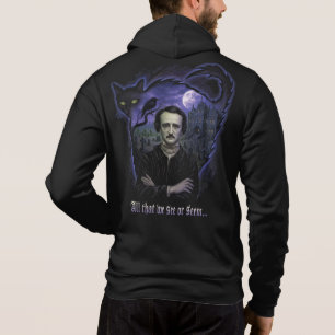 Edgar Allan Poe Sweat - shirt à capuche gothique -