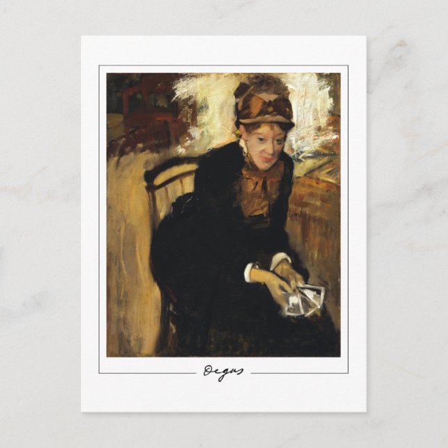 Edgar Degas #11 - Carte postale d'art fin (Devant)