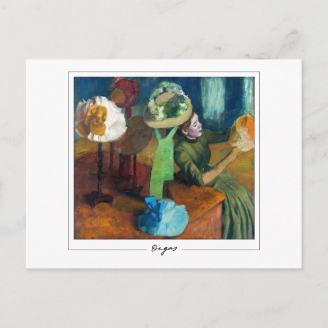 Edgar Degas #12-2 - Carte postale d'art fin (Devant)