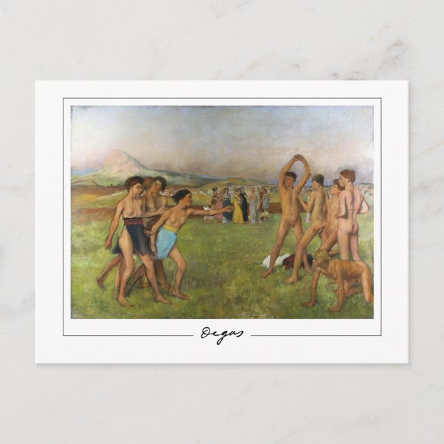 Edgar Degas #139 - Carte postale Art (Devant)