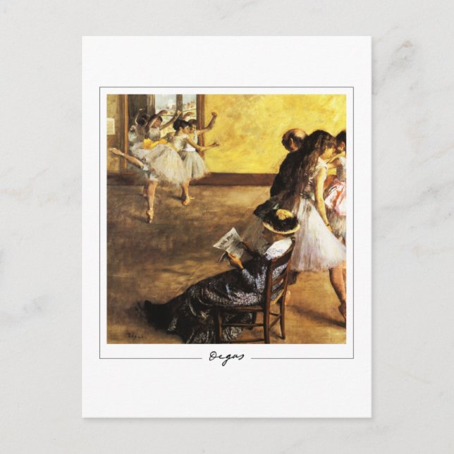 Edgar Degas #152-2 - Carte postale d'art (Devant)
