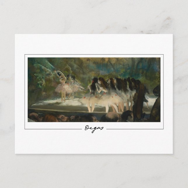 Edgar Degas #21-2 - Carte postale d'art (Devant)
