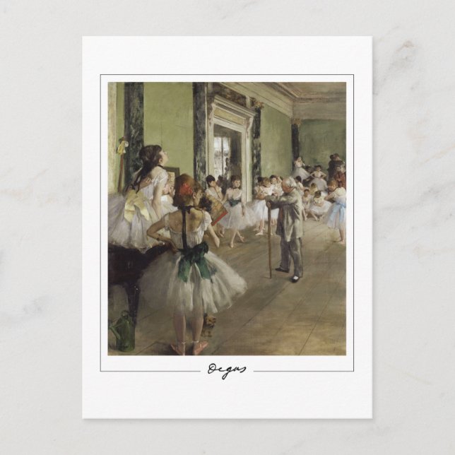 Edgar Degas #27 - Carte postale d'art (Devant)
