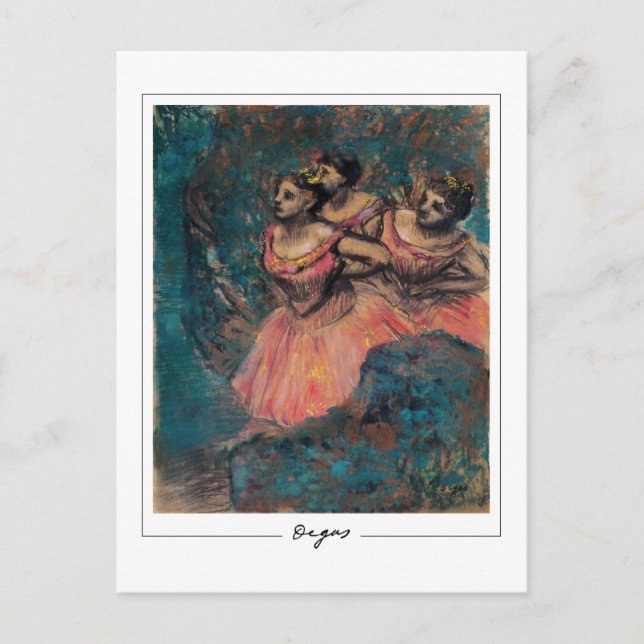 Edgar Degas #37 - Carte postale d'art fin (Devant)