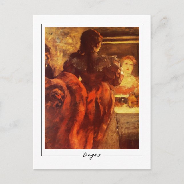Edgar Degas #399-2 - Carte postale d'art (Devant)
