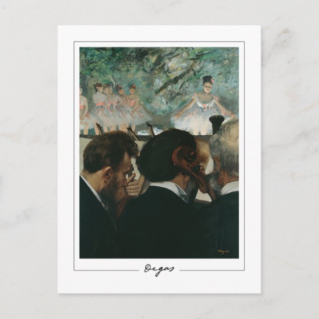 Edgar Degas #5-2 - Carte postale d'art (Devant)
