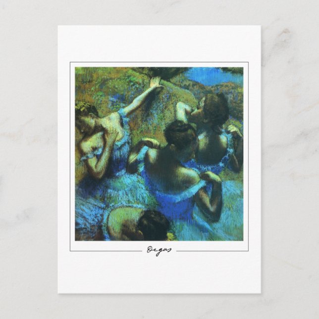 Edgar Degas #61 - Carte postale d'art fin (Devant)