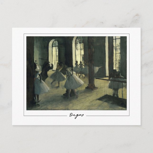 Edgar Degas #7-2 - Carte postale d'art (Devant)