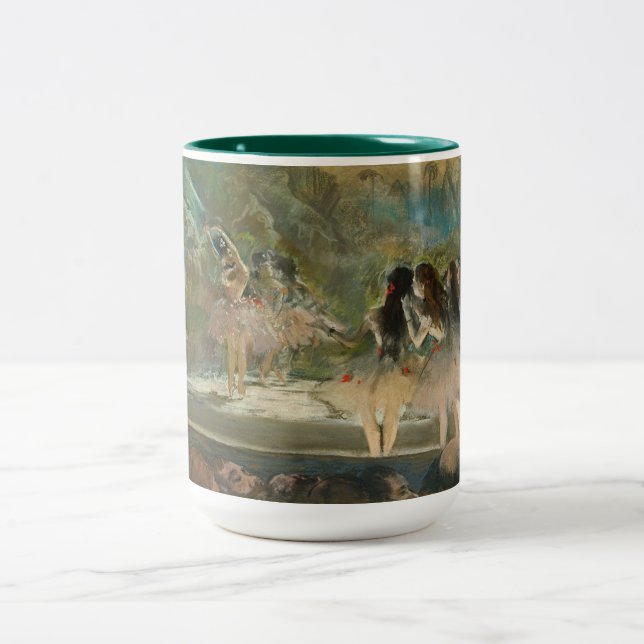 Edgar Degas - Ballet à l'Opéra Café Mug (Centre)