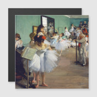 Edgar Degas - Classe Danse Carte magnétique