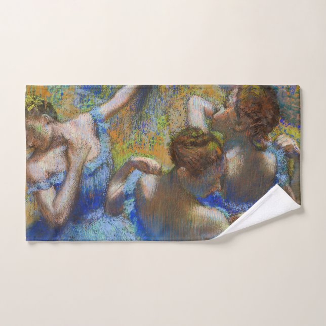 Edgar Degas - Danseurs Bleus (Serviette à main)