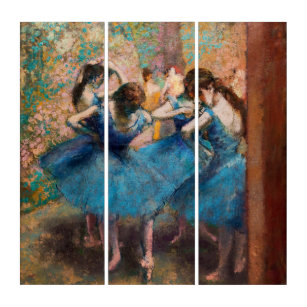 Edgar Degas - Danseurs en bleu