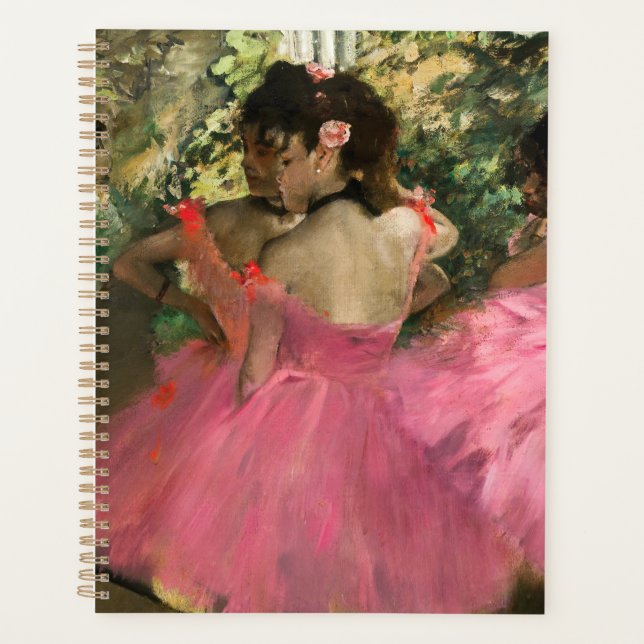 Edgar Degas - Danseurs en rose (Devant)