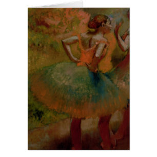 Edgar Degas Danseurs Portant des jupes vertes