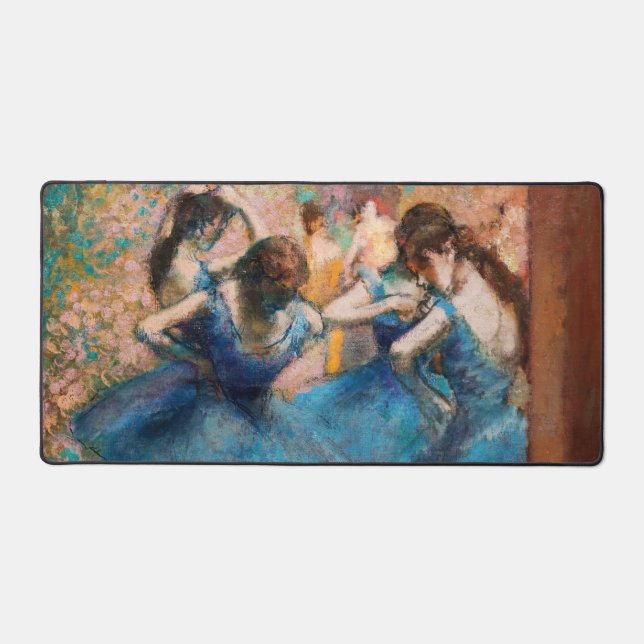 Edgar Degas - Danseuses en bleu (Recto)