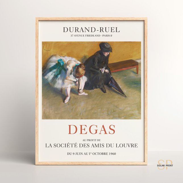 Edgar Degas En Attente Impression Impressionniste (Créateur téléchargé)