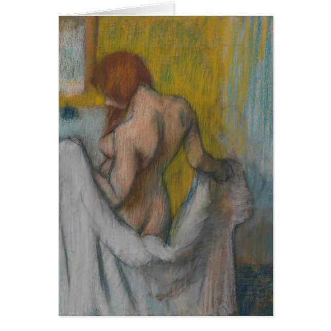 Edgar Degas | Femme avec serviette (Devant)