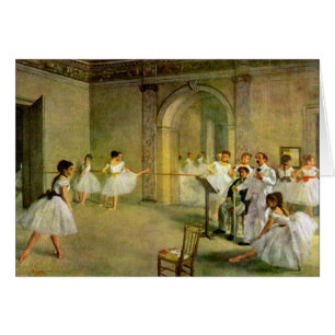Edgar Degas - Hall du ballet d'opéra dans la rue
