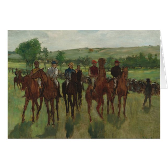 Edgar Degas | les cavaliers (Devant horizontal)