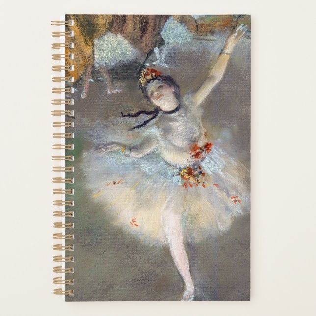 Edgar Degas - L'Étoile / Danseur sur scène (Devant)