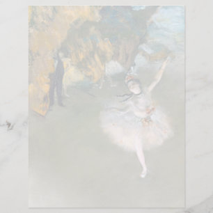 Edgar Degas L'étoile ou la danseuse sur scène