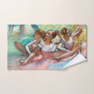Edgar Degas - Quatre Ballerinas sur scène