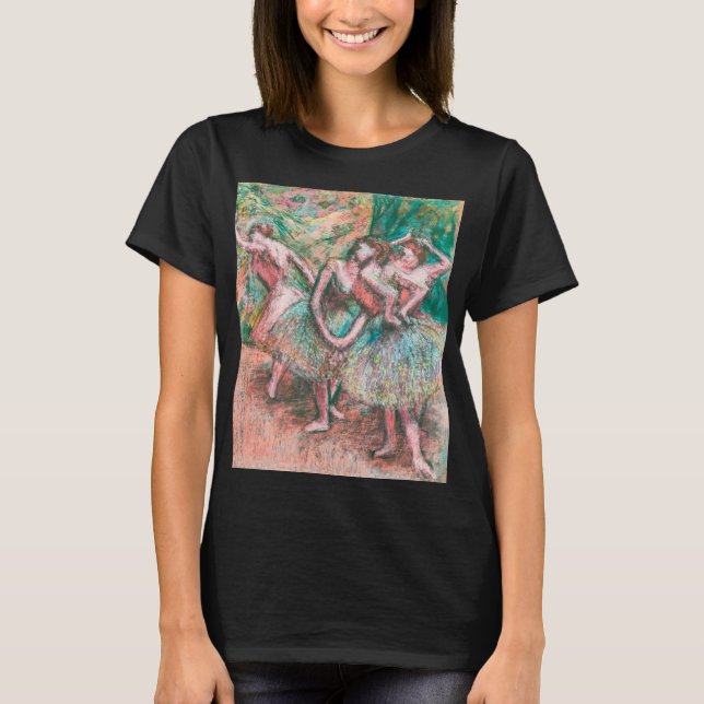 Edgar Degas Scène Ballet Impressionniste T-shirt A (Devant)