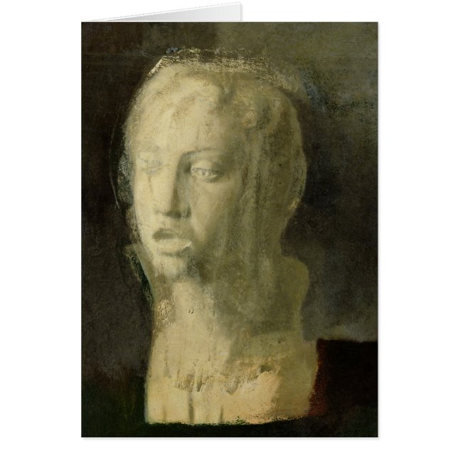 Edgar Degas | Study of the Head of a Young Singer (Devant)
