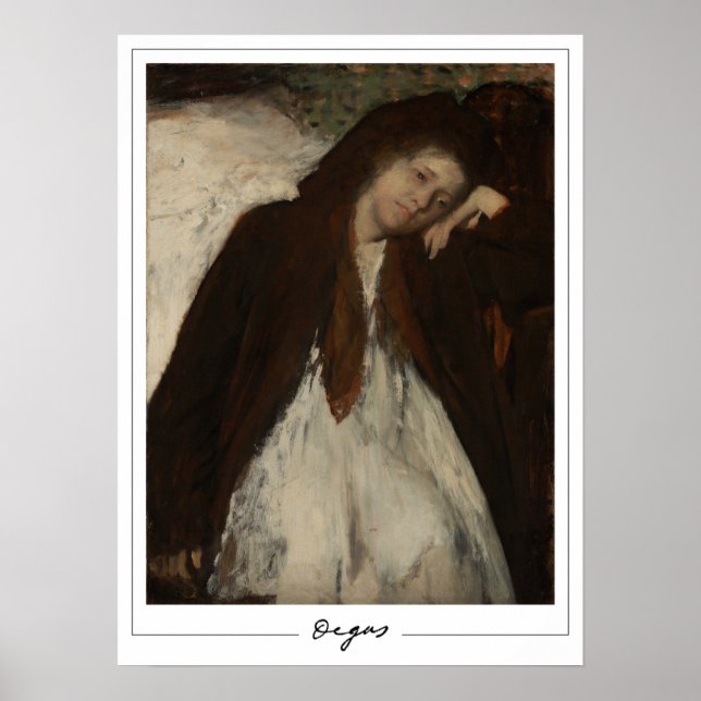 Edgar Degas Zedign Affiche d'art #7 (Devant)
