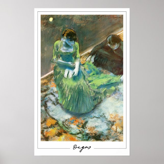 Edgar Degas Zedign Art Affiche #159-2 (Devant)