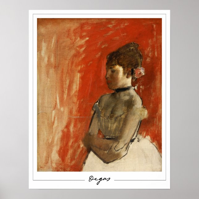 Edgar Degas Zedign Art Poster #36 (Devant)