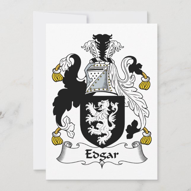 Edgar Family Crest (Devant)