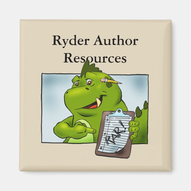 Edgar Thesaurus Magnet - RAR! (Devant)