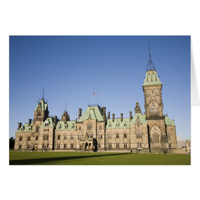 Édifice du Parlement à Ottawa, Ontario, Canada (Devant horizontal)