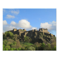 Edimbourg Castle Photographie Écosse Voyage Souven