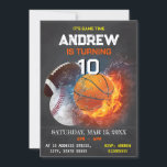 Editable All Star Sports Invitation Anniversaire<br><div class="desc">Faites passer votre fête d'anniversaire à un niveau étoilé grâce à notre Invitation à l'Anniversaire Étoiles Éditable ! Cette invitation dynamique et personnalisable est la meilleure façon de lancer une extravagance sur le thème du sport pour les amateurs de sport de votre vie. Avec un design All Star qui mêle...</div>