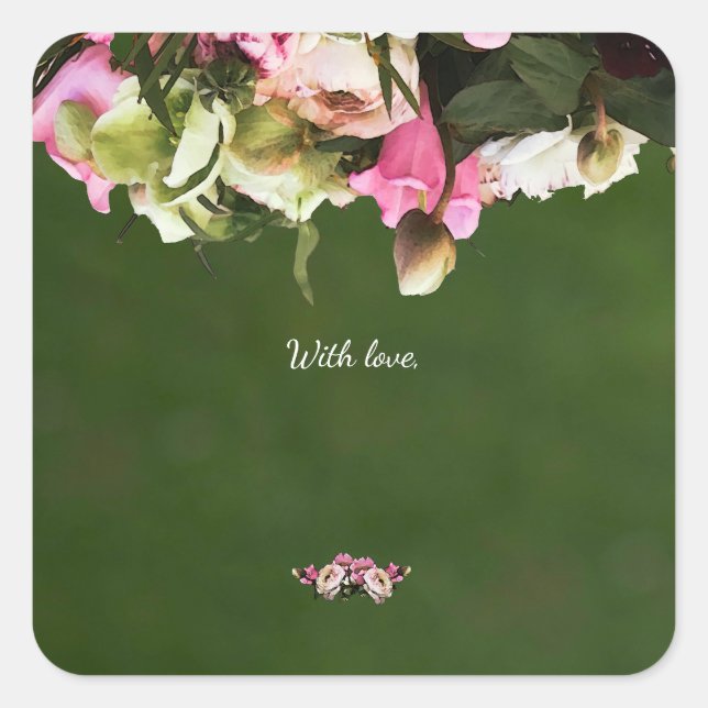 Editable Botanical Gift Tags | Elegant Stickers (Devant)