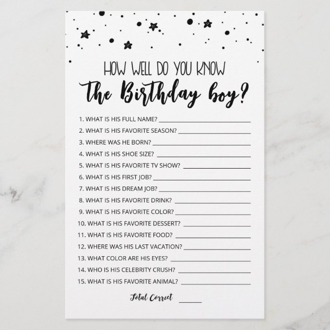 Editable Comme vous connaissez bien le garçon d'an (Devant)