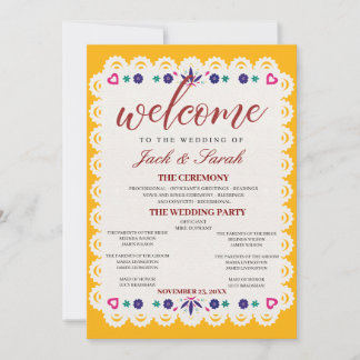 Editable Mexican Wedding Invitation 2