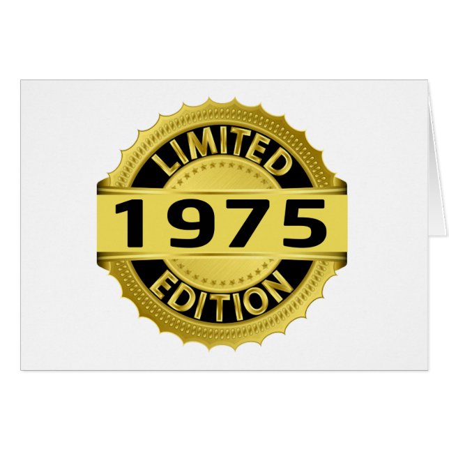 Édition 1975 limitée (Devant horizontal)