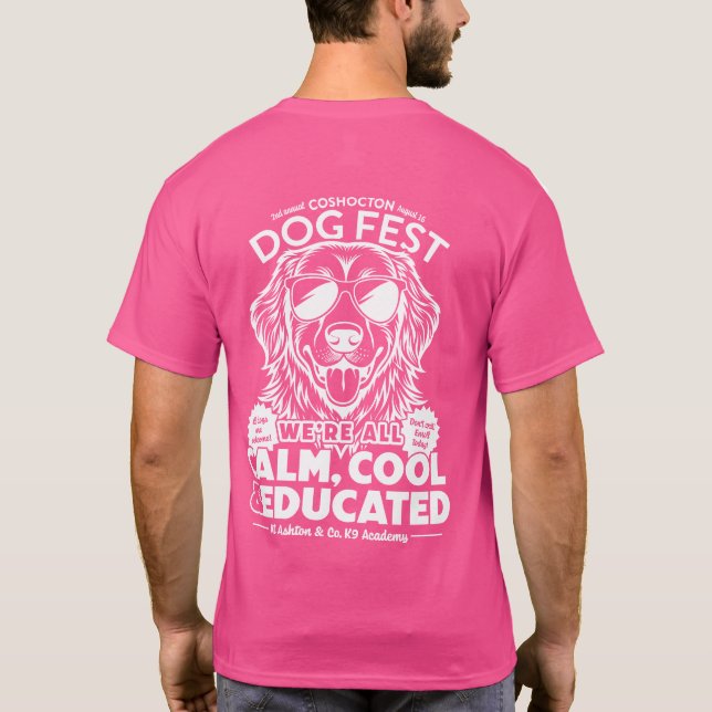 ÉDITION LIMITÉE 2025 Ashton & Co. Dog Fest T-Shirt (Dos)