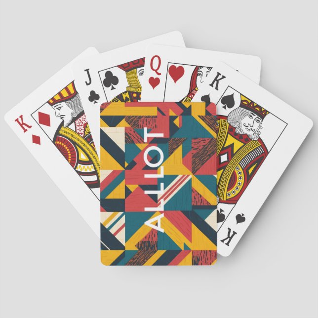 Édition limitée cartes à jouer alllot (dos)