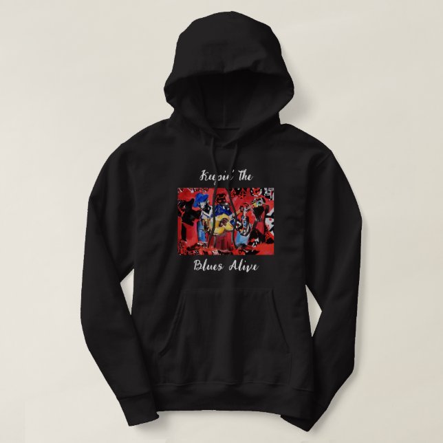 Édition Limitée 'Keepin' The Blues Alive' Sweat à  (Design devant)