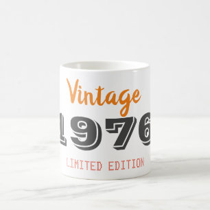 Édition limitée Tasse à café Vintage 1976 – 50 ans