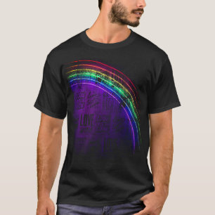 Édition spéciale T-shirt style arc-en-ciel attraya