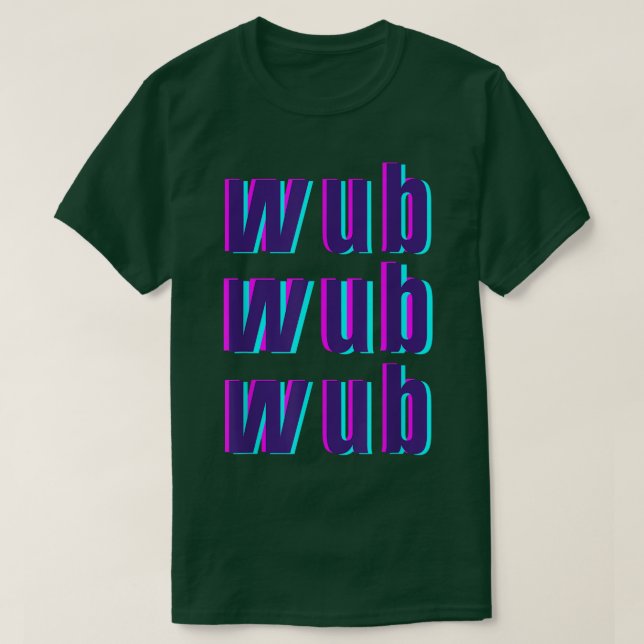 EDM Music Festival Rave Dubstep Riddim T-Shirt (Design devant)